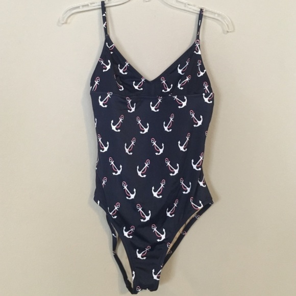 J. Crew Other - Anchor Print Swimsuit